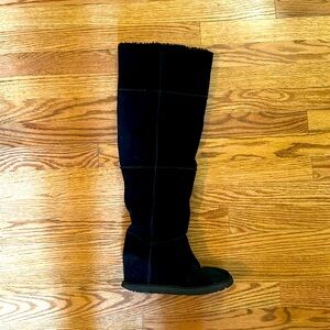 UGG over the knee black boot